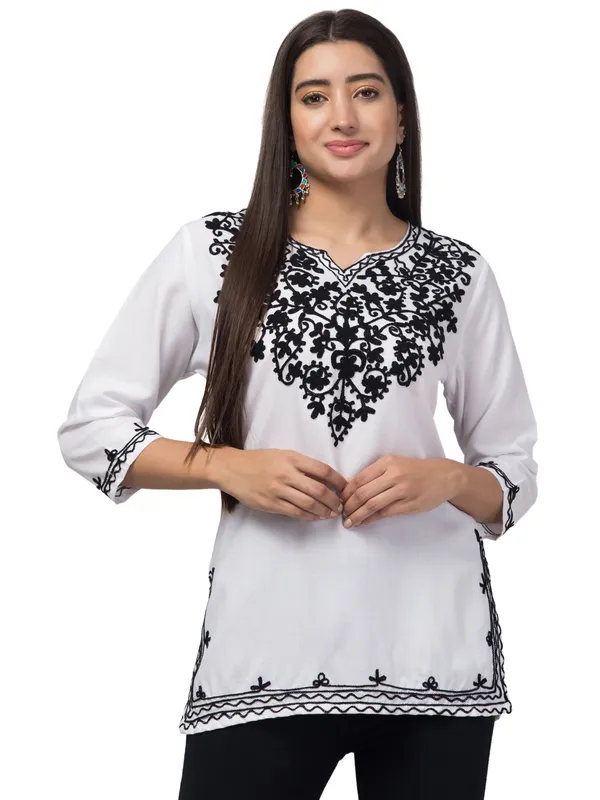 White-Straight_Kurti
