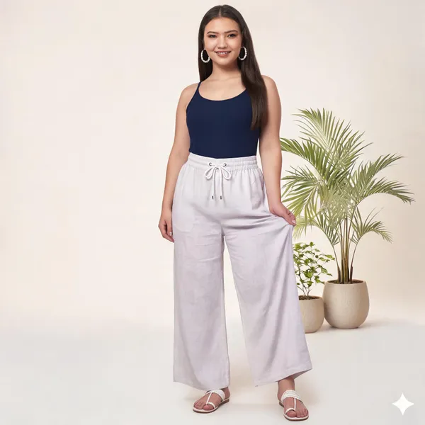 Blue_Viscose_Rayon_Wide_Leg_Palazzo_Pants_For_Women