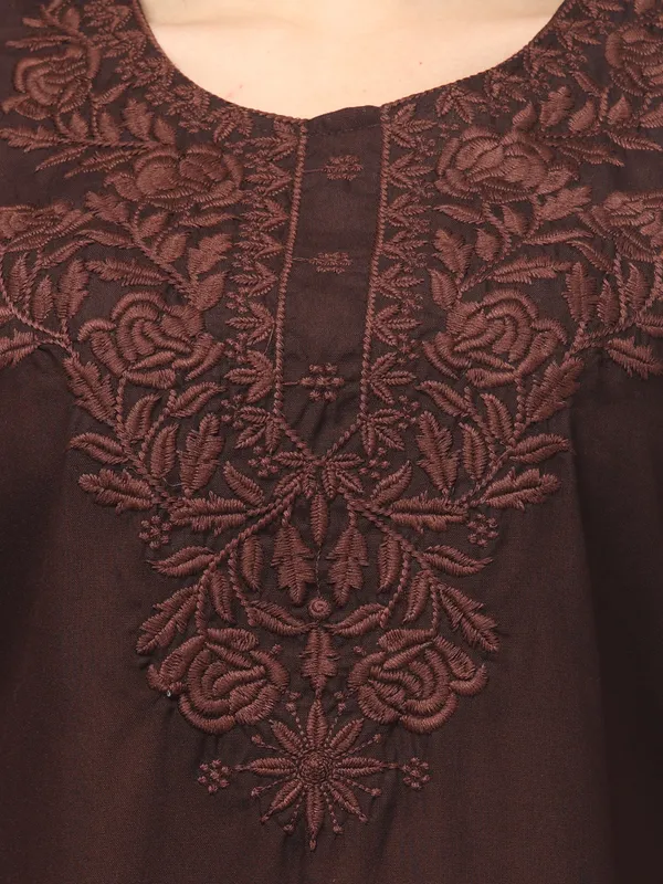 Brown-Straight_Kurti