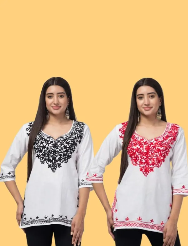 White_Embroidered_Straight_Kurti_for_Women