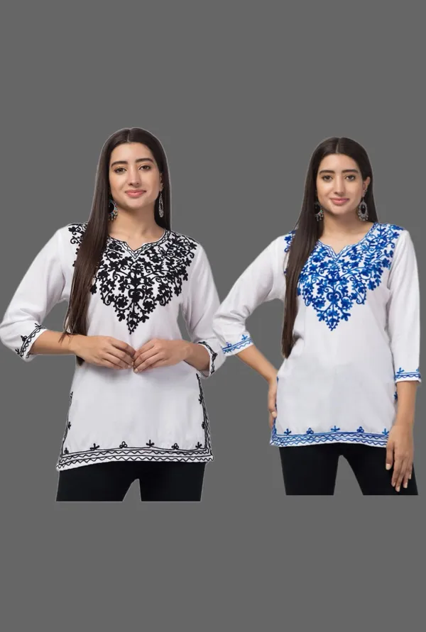 White_Embroidered_Straight_Kurti_for_Women