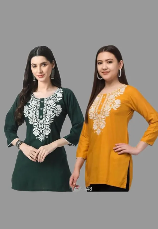 Green_and_Mustard-Straight_Kurti