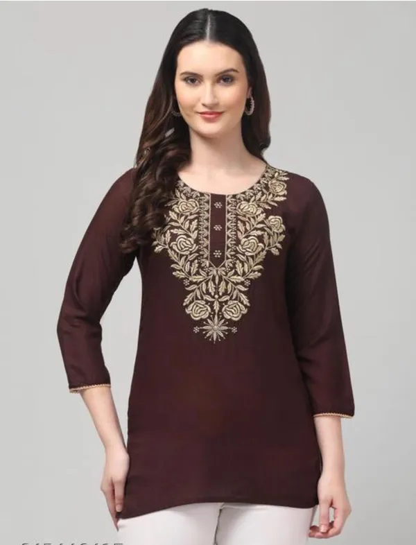 Brown-Straight_Kurta