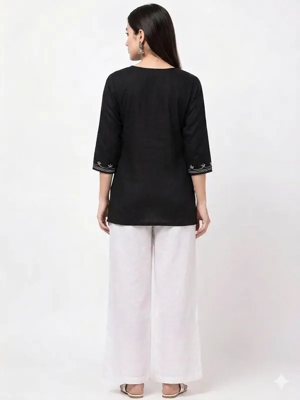 Black-Kurta_Palazzo_Set