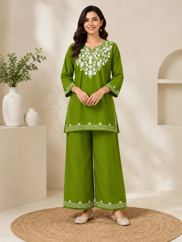 Green-Kurta_Palazzo_Set