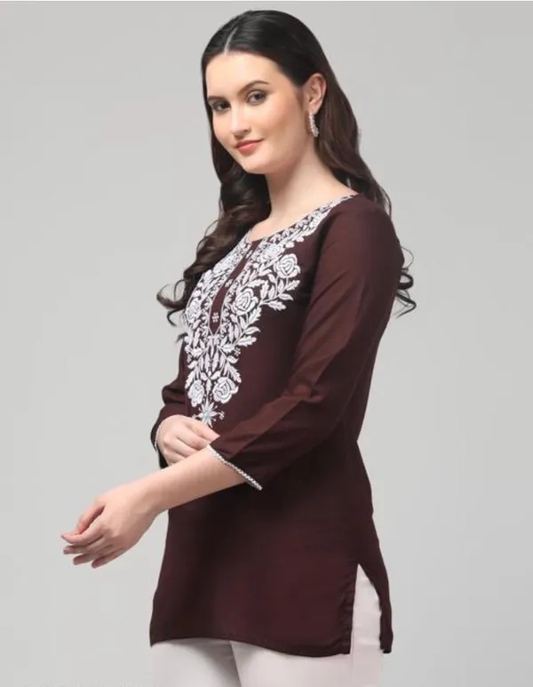 Maroon-Straight_Kurti