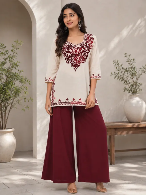 White_Straight_Embroidered_Kurta_Pant_Set_for_Women