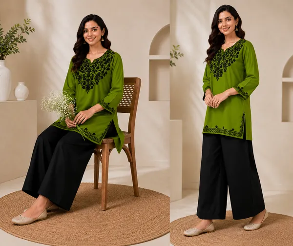 Green_Embroidered_Straight_Kurta_Set_for_Women