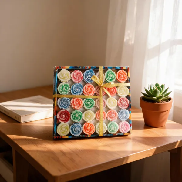 Wax_Festive_Floral_Shaped_Multicolor_Gift_Candle_Set_Pack_Of_75
