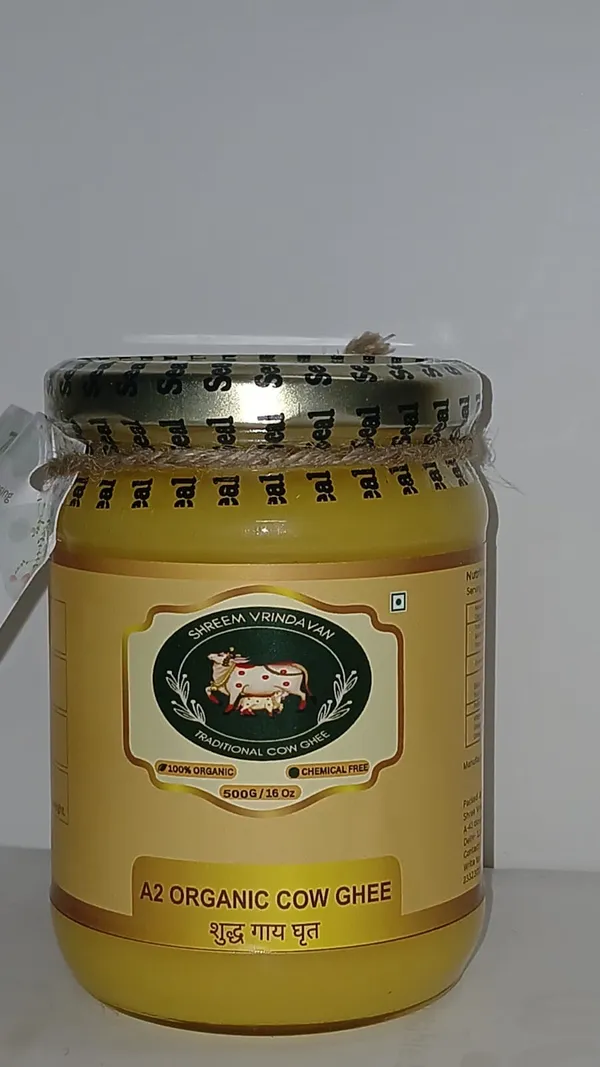 Shreem_Vrindavan_A2_Organic_Cow_Ghee_500_G