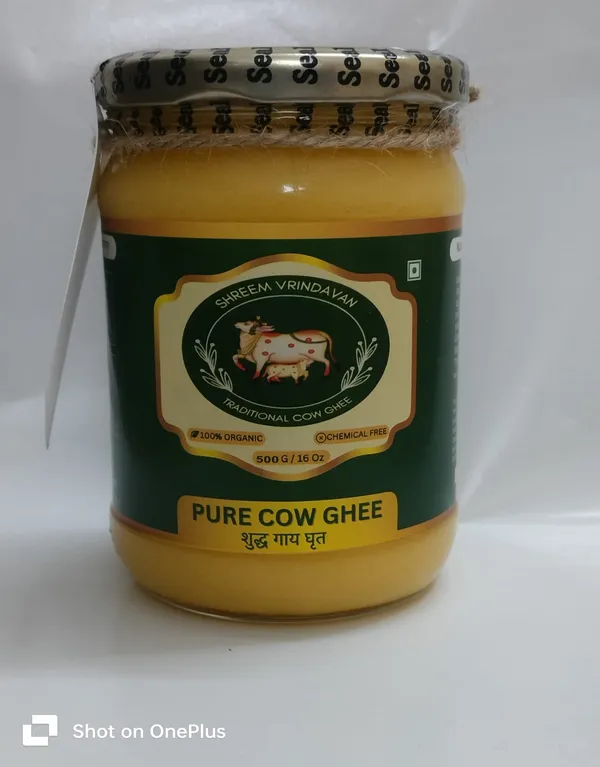 Shreem_Vrindavan_Pure_Cow_Ghee_500_G