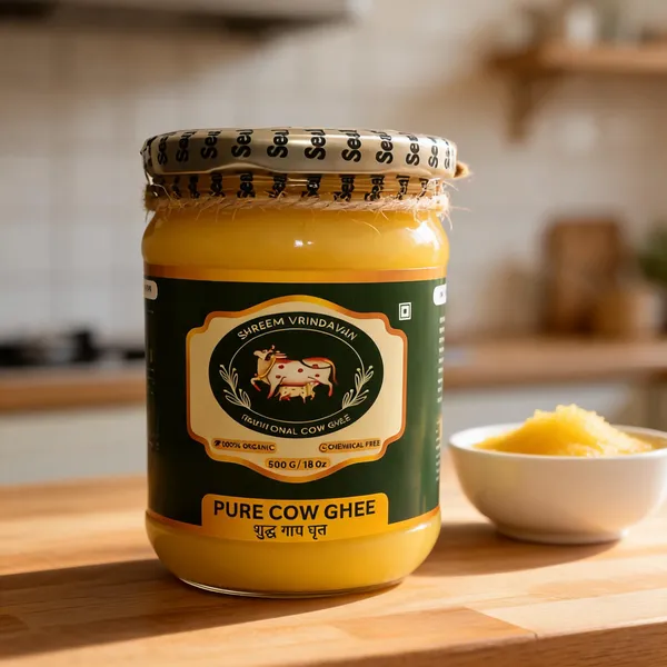 Shreem_Vrindavan_Organic_Pure_Cow_Ghee_500_G