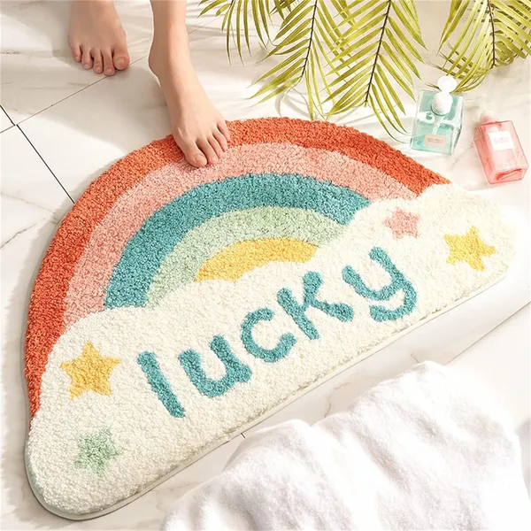 Tufted_Rainbow_Pattern_Bath_Mat
