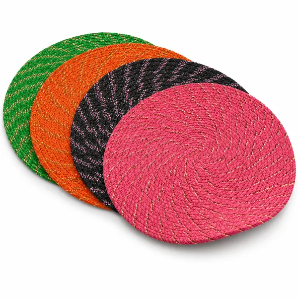 Braided_Multicolor_Round_Set_Of_4_Rugs