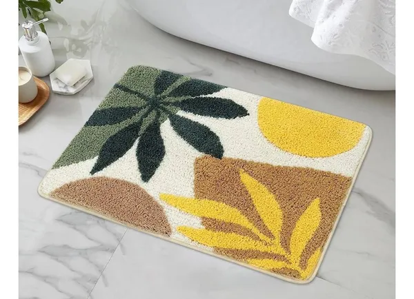 Tufted_Botanical_Pattern_Bath_Mat