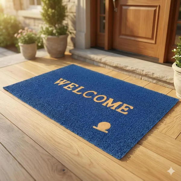 Vs_Home_Living_Welcome_Pvc_Door_Mat_Anti_Skid_Washable_Indoor_Outdoor_Use_Blue