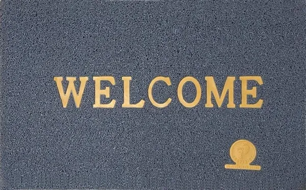 Vs_Home_Living_Welcome_Pvc_Door_Mat_Anti_Skid_Washable_Indoor_Outdoor_Use_Black