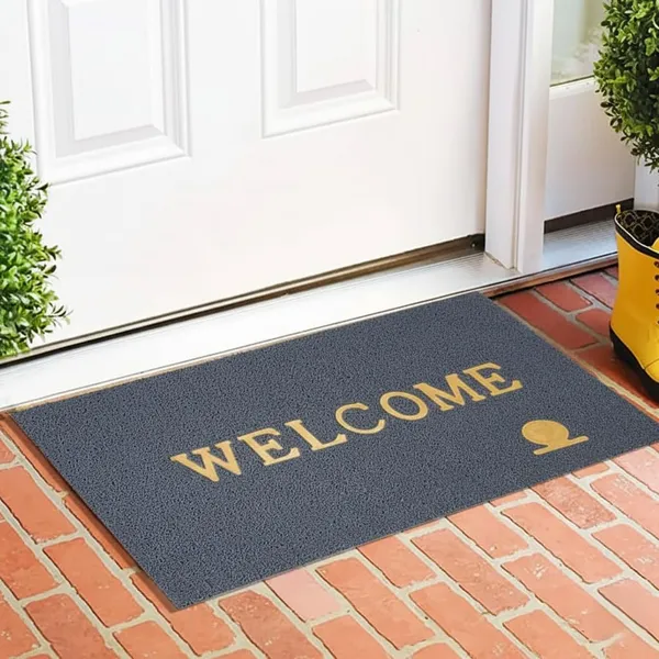 Vs_Home_Living_Welcome_Pvc_Door_Mat_Anti_Skid_Washable_Indoor_Outdoor_Use_Black