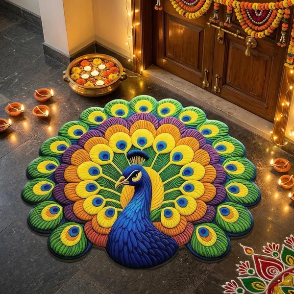 Vs_Home_Living_Peacock_Design_Pvc_Door_Mat_Anti_Skid_Washable_Indoor_Outdoor_Use_1