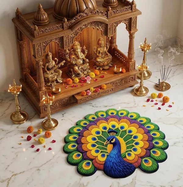 Vs_Home_Living_Peacock_Design_Pvc_Door_Mat_Anti_Skid_Washable_Indoor_Outdoor_Use_1