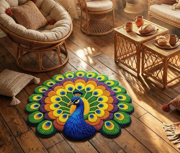 Vs_Home_Living_Peacock_Design_Pvc_Door_Mat_Anti_Skid_Washable_Indoor_Outdoor_Use_1