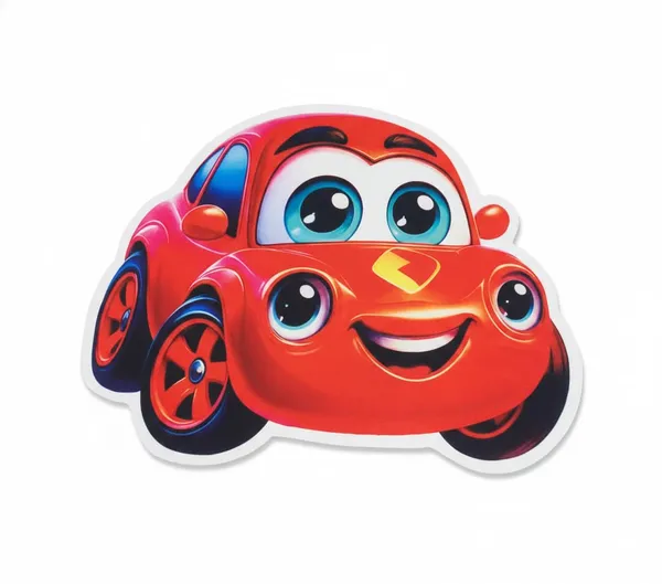 Vs_Home_Living_Cartoon_3D_Theme_Kids_Floor_Mat_For_Bedroom_Playroom_Soft_Indoor_Area_Rug_Multicolor_Car_Shape_Cutout