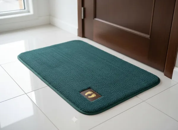 Microfiber_Door_Mat_With_Tpr_Anti_Slip_Backing_Green