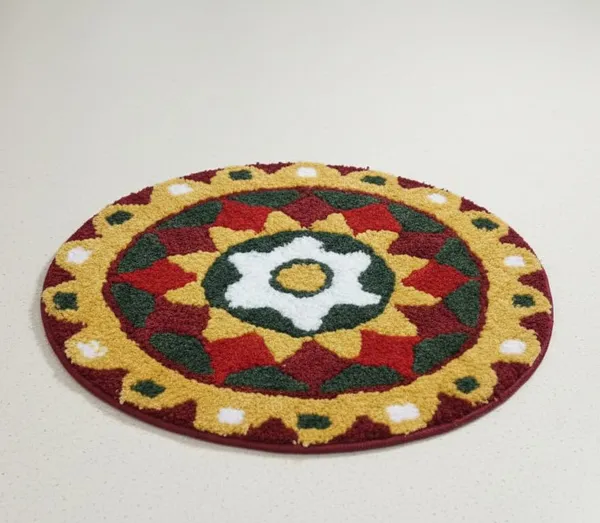 Vs_Home_Living_Traditional_Geometric_Mandala_Rangoli_Design_Round_Floor_Mat_60_Cm_Anti_Skid_Washable_Microfiber_Decor_Mat_For_Diwali_Pooja_Room_Festivals
