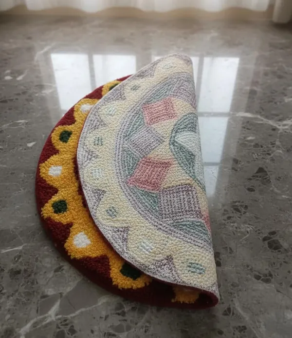 Vs_Home_Living_Traditional_Geometric_Mandala_Rangoli_Design_Round_Floor_Mat_60_Cm_Anti_Skid_Washable_Microfiber_Decor_Mat_For_Diwali_Pooja_Room_Festivals