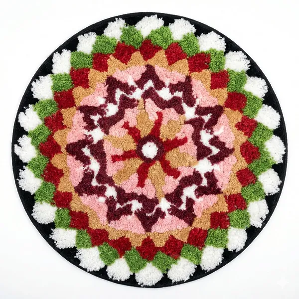 Vs_Home_Living_Handcrafted_Traditional_Rangoli_Floor_Mat_60_Cm_Round_Microfiber_Yarn_1800_Gsm_Tpr_Anti_Slip_Backing_Machine_Washable_Festival_Pooja_Decor