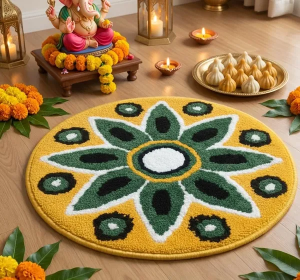 Vs_Home_Living_Traditional_Floral_Rangoli_Floor_Mat_60_Cm_Round_Anti_Skid_Washable_Microfiber_Decor_Mat_For_Diwali_Pooja_Room_Festivals