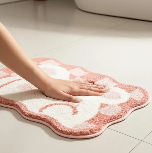 Premium_Bunny_Shape_3D_Microfiber_Anti_Slip_Bath_Mat_40X60_Cm_Cute_Cartoon_Tufted_Soft_Absorbent_Bathroom_Floor_Rug_Design_Shape_Fabric_Same