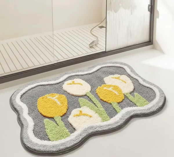 Premium_Scalloped_Shape_3D_Floral_Microfiber_Anti_Slip_Bath_Mat_40_X_60_Cm_Soft_Absorbent_Tufted_Bathroom_Floor_Rug_Design_Shape_Fabric_Same
