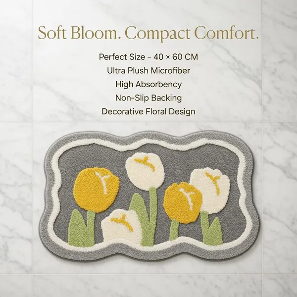Premium_Scalloped_Shape_3D_Floral_Microfiber_Anti_Slip_Bath_Mat_40_X_60_Cm_Soft_Absorbent_Tufted_Bathroom_Floor_Rug_Design_Shape_Fabric_Same
