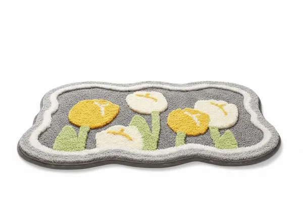Premium_Scalloped_Shape_3D_Floral_Microfiber_Anti_Slip_Bath_Mat_40_X_60_Cm_Soft_Absorbent_Tufted_Bathroom_Floor_Rug_Design_Shape_Fabric_Same