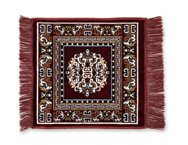 Vs_Home_Living_Pooja_Aasan_Mat_For_Sitting_Traditional_Printed_Chowki_Mat_With_Fringe_Soft_Fabric_Prayer_Mat_For_Mandir_Meditation_Floor_Sitting_Maroon_Design_60_X_60_Cm
