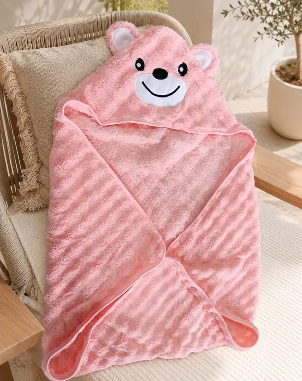 Luxury_Teddy_Bear_Hooded_Baby_Bath_Towel_Wrap_For_Newborn_Babies_Ultra_Soft_Premium_Polymite_Fabric_70X70_Cm_Baby_Bath_Wrap_Quick_Dry_Skin_Friendly_Baby_Towel_Pink