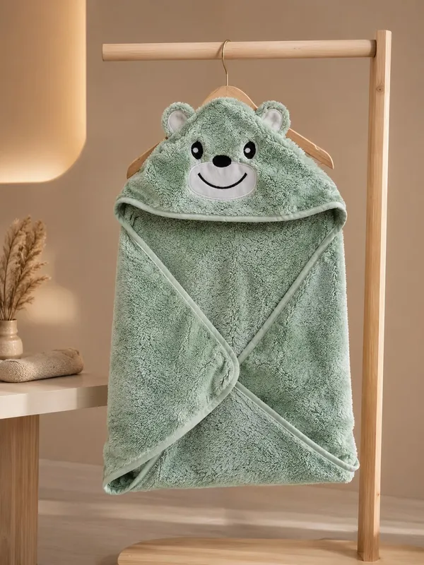 Luxury_Teddy_Bear_Hooded_Baby_Bath_Towel_Wrap_For_Newborn_Babies_Ultra_Soft_Premium_Polymite_Fabric_70X70_Cm_Baby_Bath_Wrap_Quick_Dry_Skin_Friendly_Baby_Towel_Sage_Green