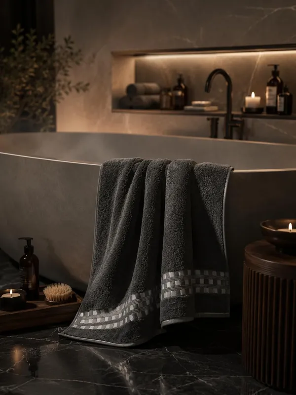 Premium_450_Gsm_Terry_Bath_Towel_70X140_Cm_Ultra_Soft_Quick_Dry_Highly_Absorbent_Luxury_Towel_Charcoal_Grey