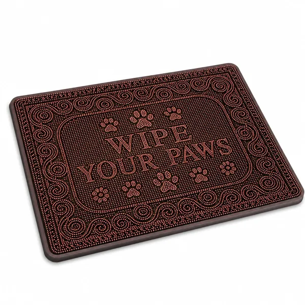 Vs_Home_Living_Wipe_Your_Paws_Heavy_Duty_Rubber_Doormat_Brown_40_X_60_Cm_Embossed_Paw_Print_Design_With_Anti_Slip_Natural_Rubber_Construction