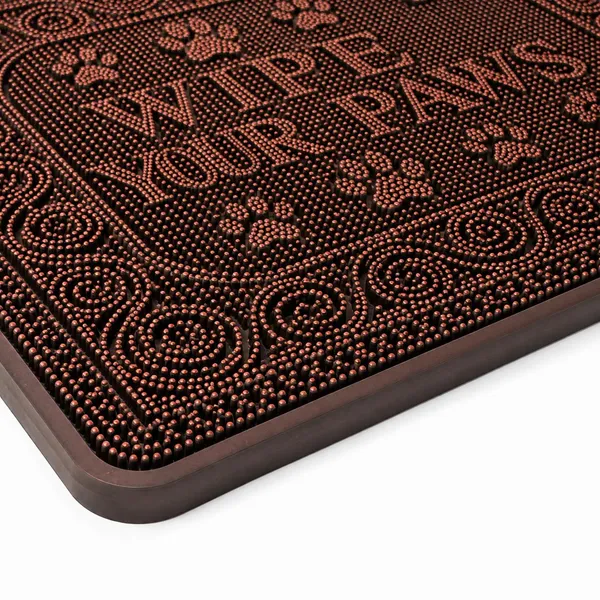 Vs_Home_Living_Wipe_Your_Paws_Heavy_Duty_Rubber_Doormat_Brown_40_X_60_Cm_Embossed_Paw_Print_Design_With_Anti_Slip_Natural_Rubber_Construction