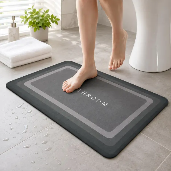 Vs_Home_Living_Rectangular_Rubber_Bathroom_Mat_40_X_60_Cm_Charcoal_And_Grey