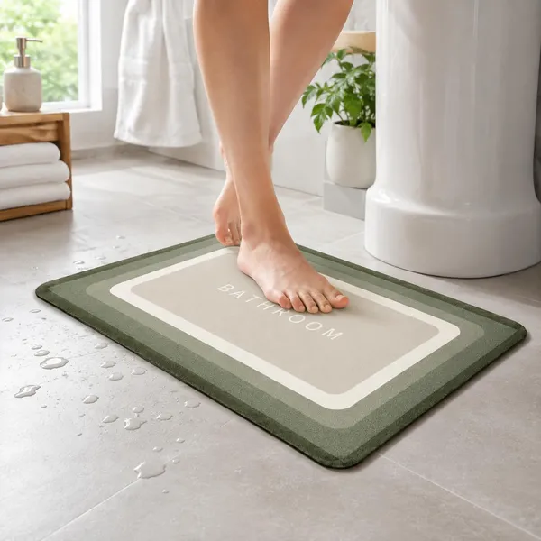 Vs_Home_Living_Rectangular_Rubber_Bathroom_Mat_40_X_60_Cm_Olive_And_White