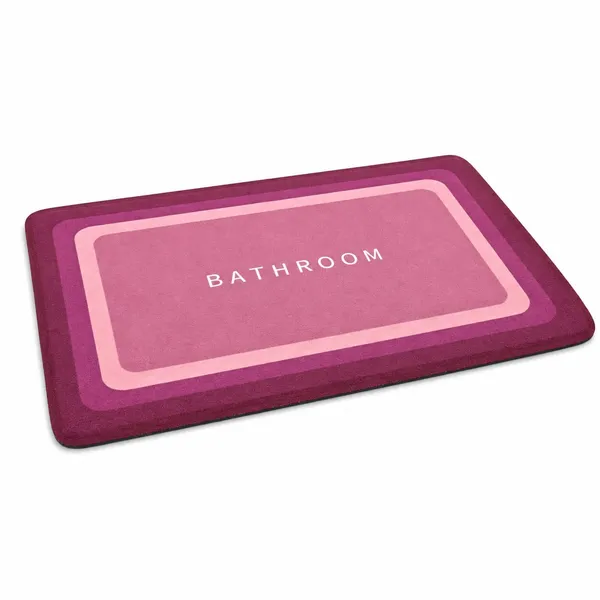 Vs_Home_Living_Rectangular_Rubber_Bathroom_Mat_40_X_60_Cm_Magenta_And_Pink