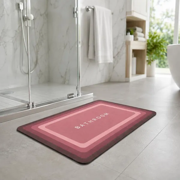 Vs_Home_Living_Rectangular_Rubber_Bathroom_Mat_40_X_60_Cm_Pink_3_5_Mm_Ultra_Thin_Absorbent_Tech_Velvet_Surface_With_Rubber_Backing