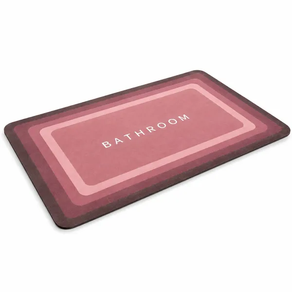 Vs_Home_Living_Rectangular_Rubber_Bathroom_Mat_40_X_60_Cm_Pink_3_5_Mm_Ultra_Thin_Absorbent_Tech_Velvet_Surface_With_Rubber_Backing