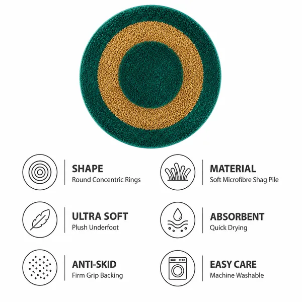 Teal_And_Gold_Geometric_Round_Pattern_Rug