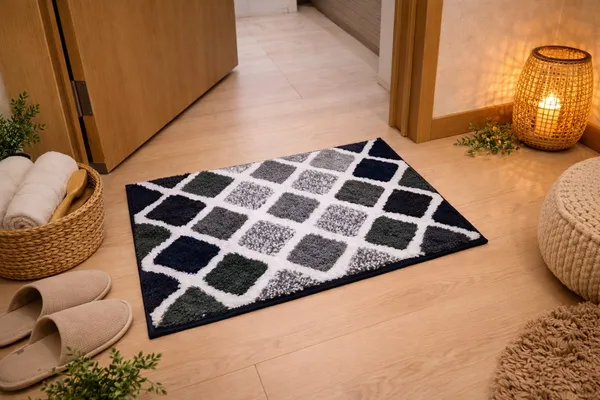 Geometric_Black_And_Grey_Rectangular_Floor_Rug