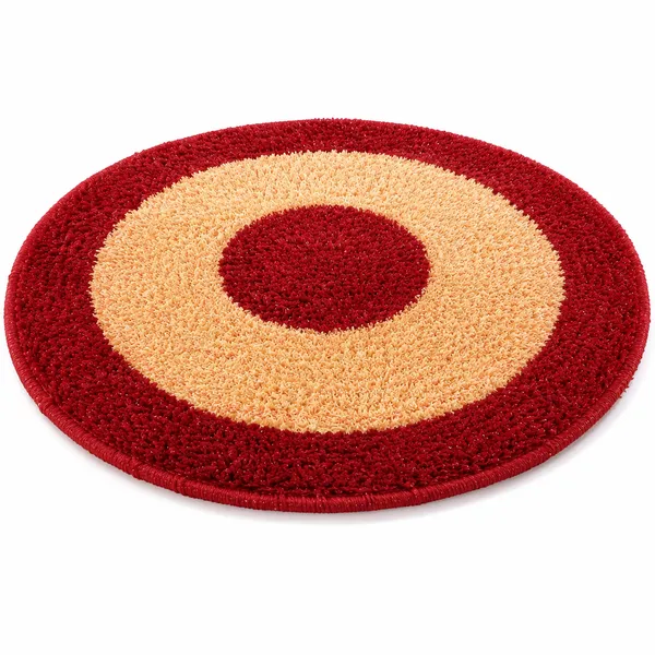 Red_Geometric_Pattern_Round_Floor_Rug