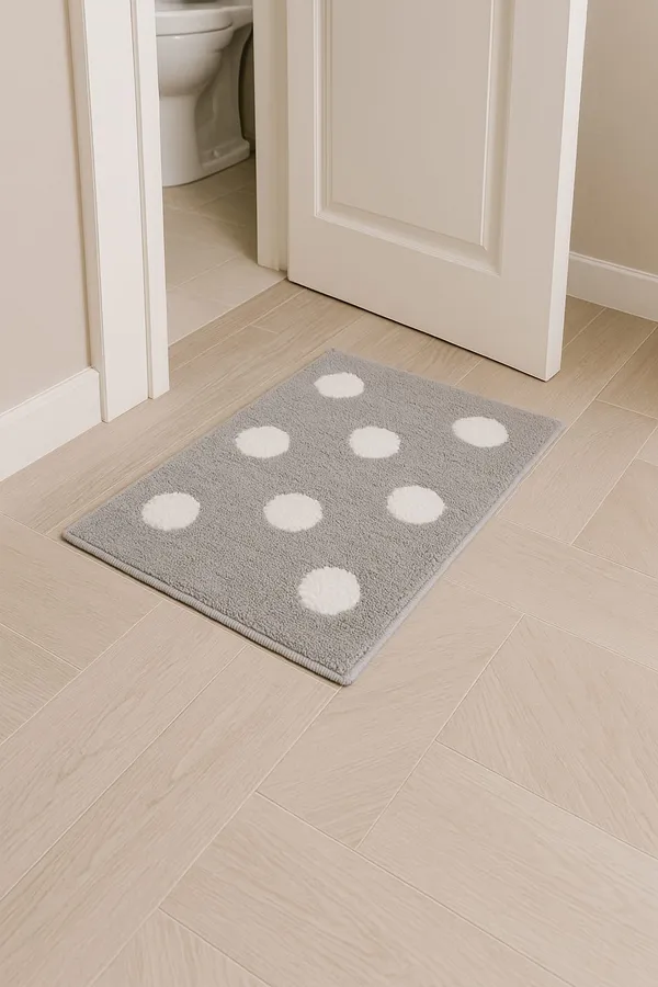Textile_Minimalist_Polka_Dot_Bath_Mat